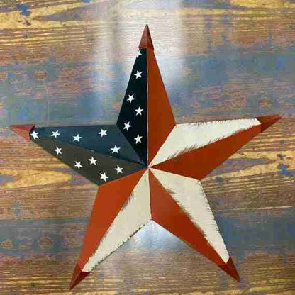 Metal Barn Star - 24" - Hot Custom Designs Available image 0