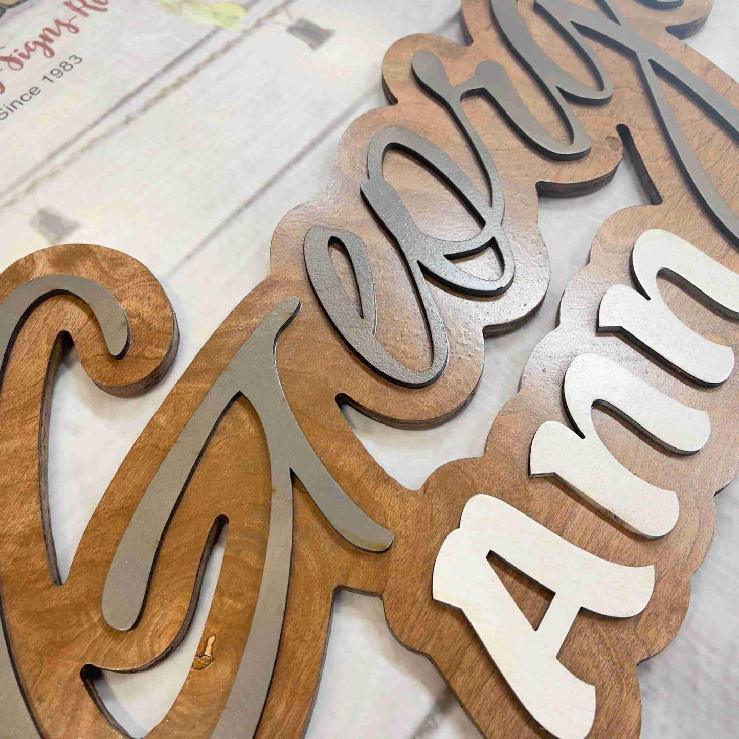 Cut Out Letters Sign - #1 Super Sign Idea image 1