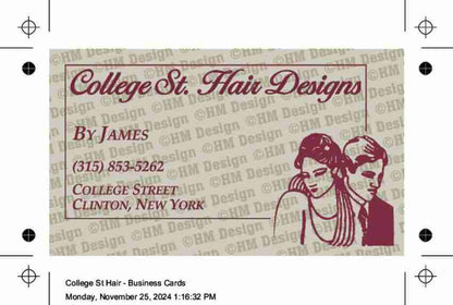 Designed and Printed High Quality Business Cards - FREE SHIPPING