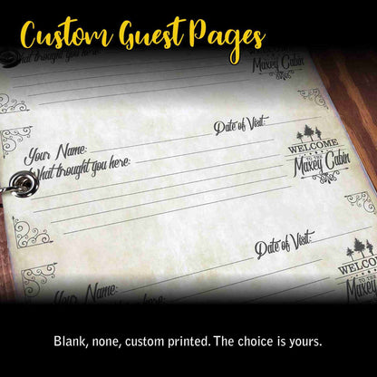 ADD-ON pages for Wedding Book or Our Best Guest Book - Laser Cut image