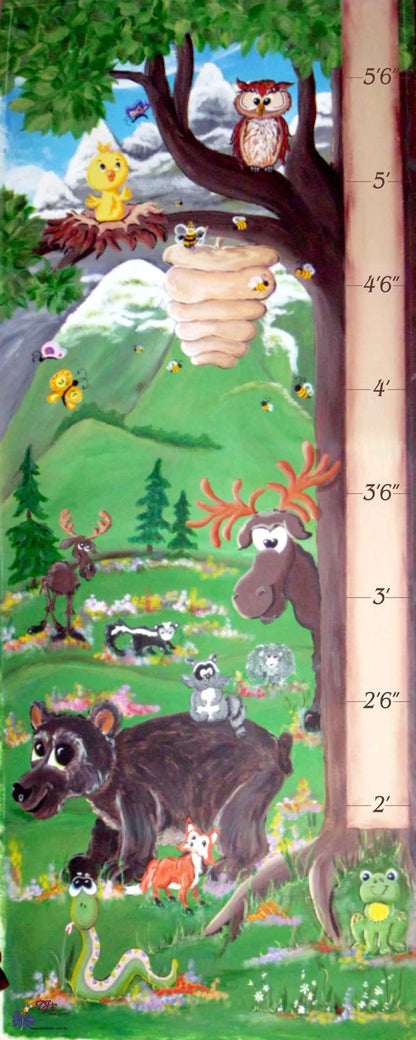 Custom Printed Canvas Growth Charts