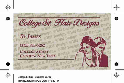 Designed and Printed High Quality Business Cards - FREE SHIPPING