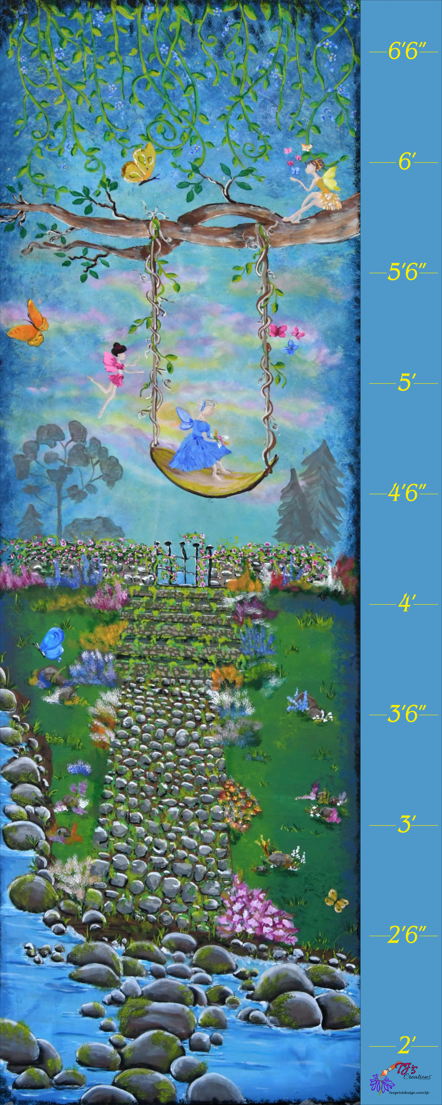 Custom Printed Canvas Growth Charts image 5