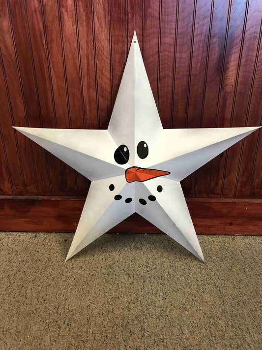 Metal Barn Star - 24" - Hot Custom Designs Available