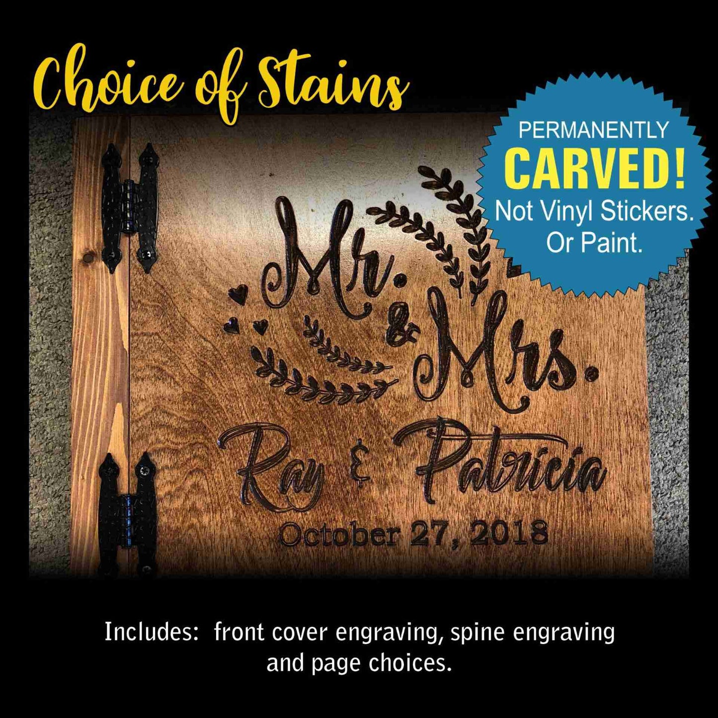 ADD-ON pages for Wedding Book or Our Best Guest Book